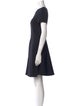 Diane von Furstenberg Crew Neck Knee-Length Dress