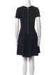 Diane von Furstenberg Crew Neck Knee-Length Dress