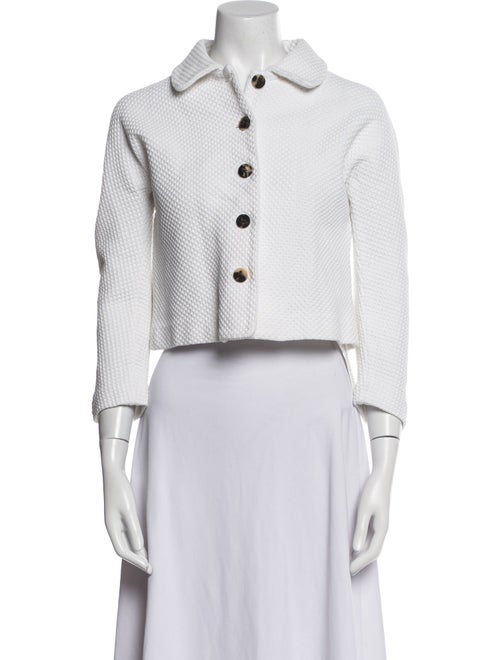 Diane von Furstenberg Tweed Pattern Evening Jacket
