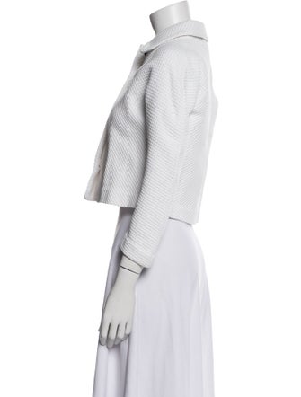 Diane von Furstenberg Tweed Pattern Evening Jacket