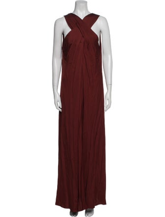 Diane von Furstenberg Halterneck Long Dress