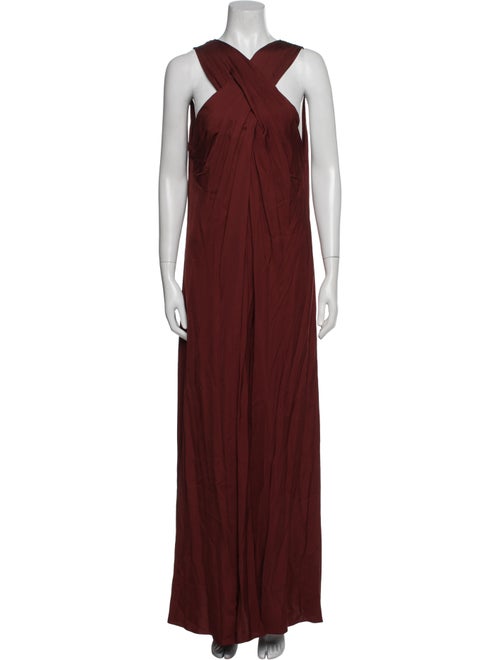 Diane von Furstenberg Halterneck Long Dress