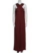 Diane von Furstenberg Halterneck Long Dress