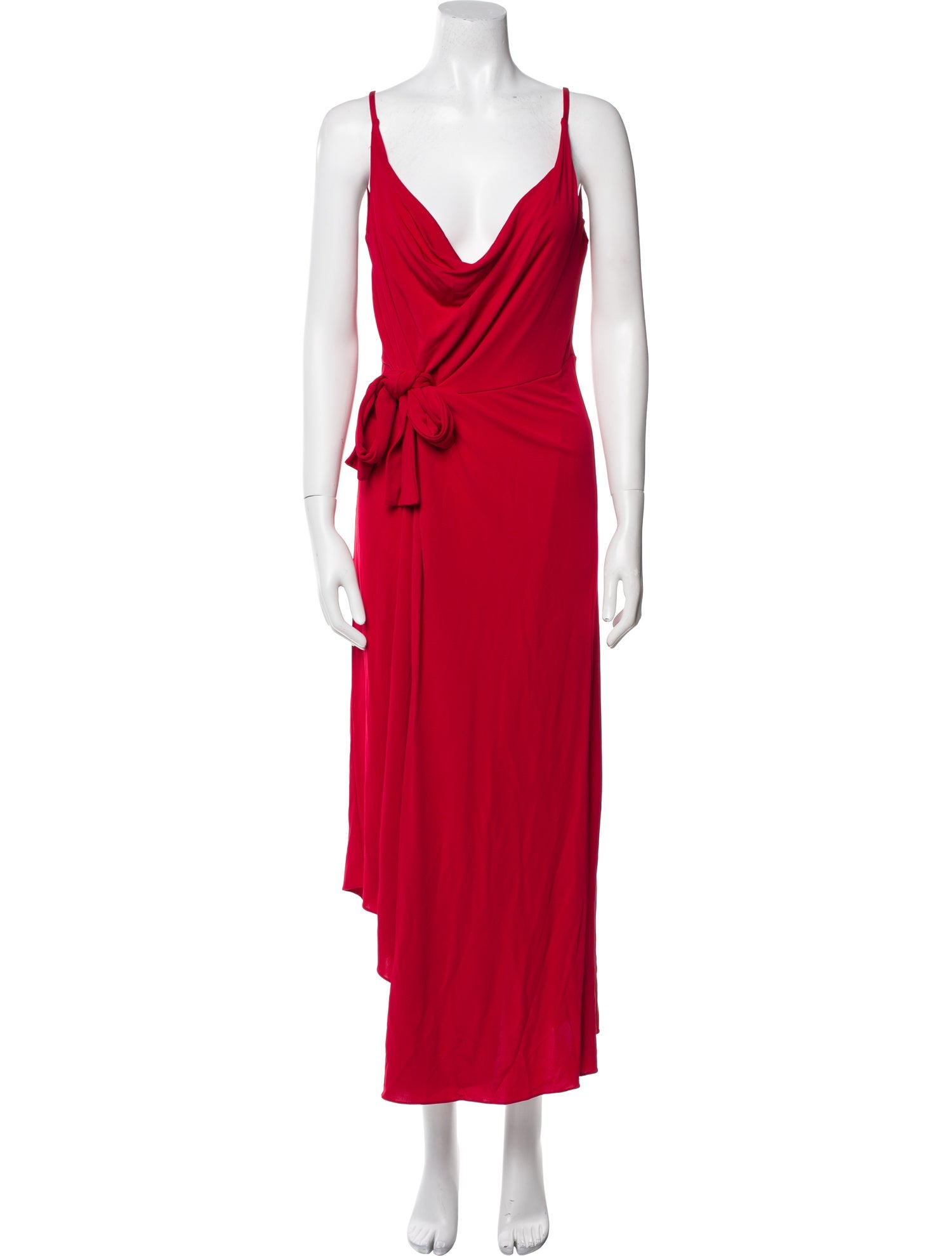 Diane von Furstenberg Cowl Neck Long Dress