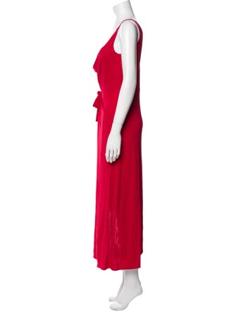 Diane von Furstenberg Cowl Neck Long Dress
