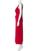 Diane von Furstenberg Cowl Neck Long Dress