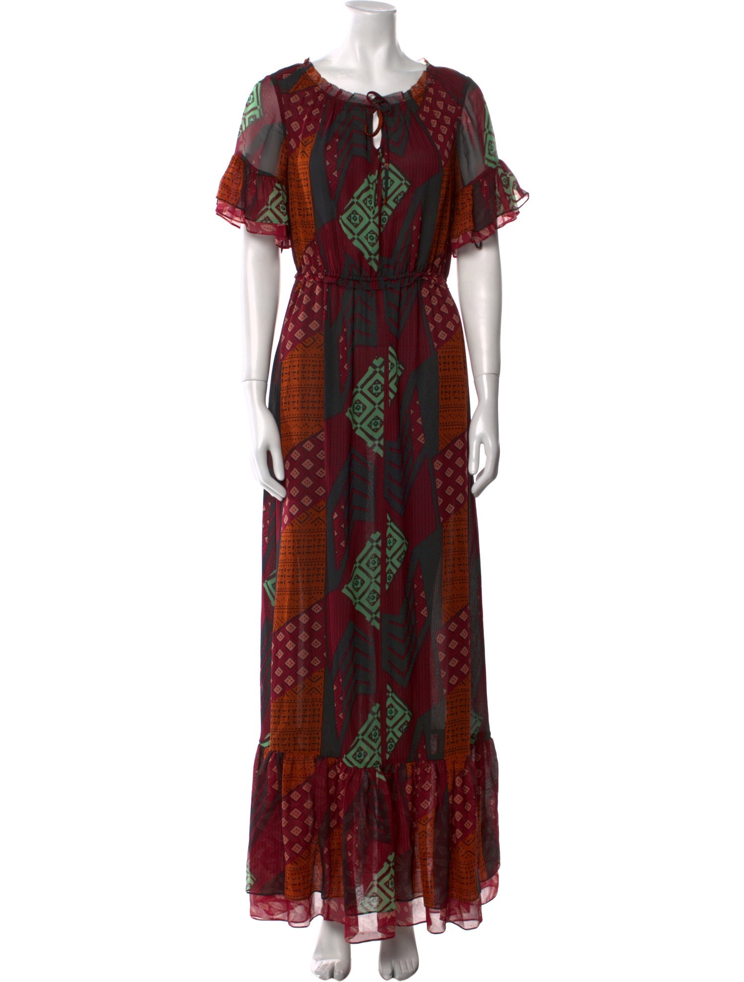Diane von Furstenberg Silk Long Dress