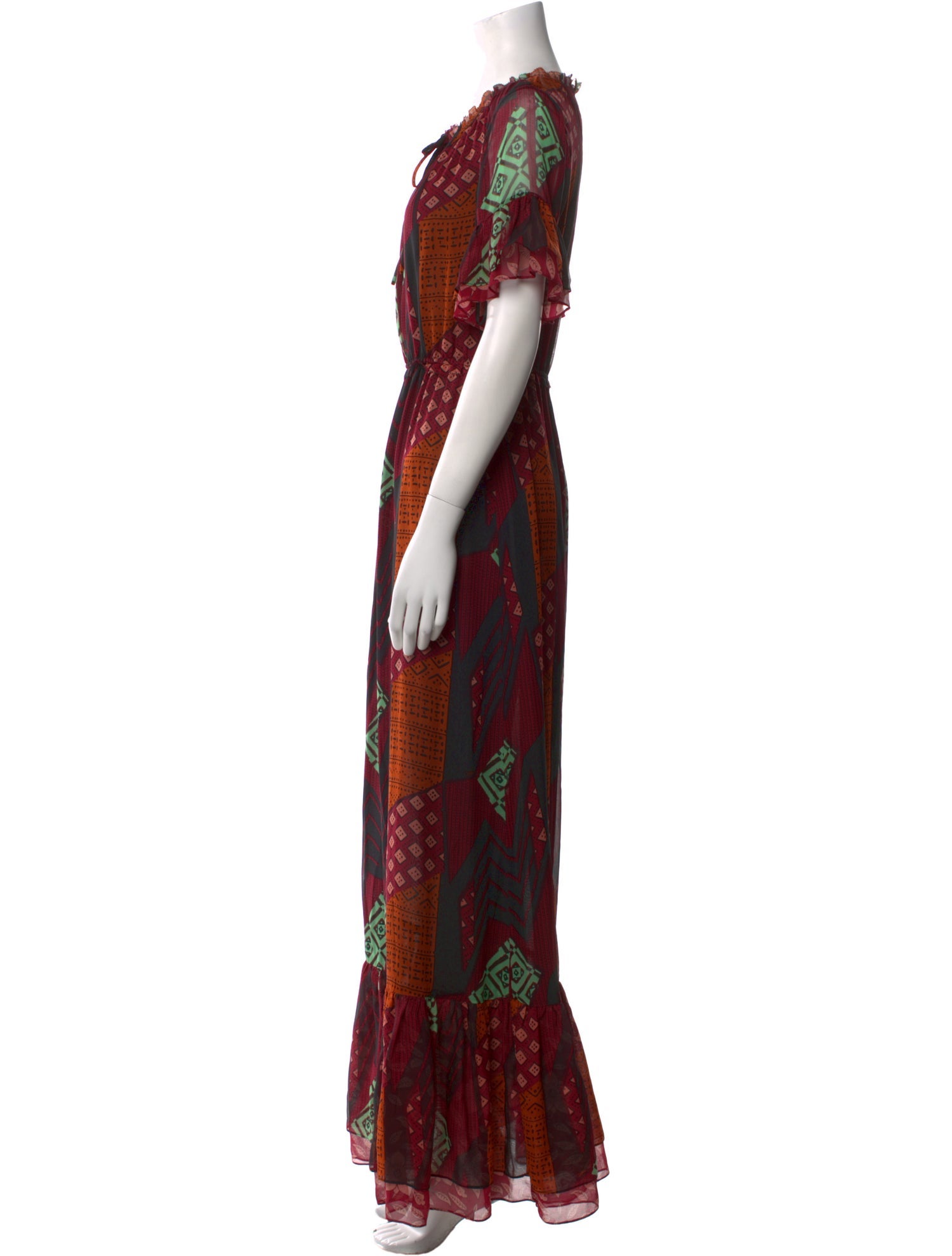 Diane von Furstenberg Silk Long Dress