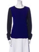 Diane von Furstenberg Silk Scoop Neck Top