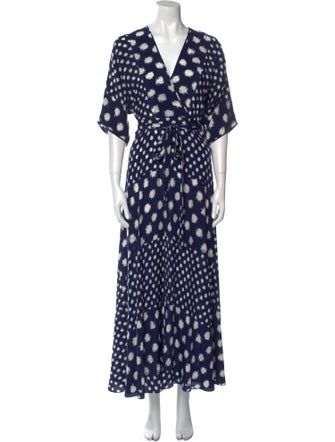 Diane von Furstenberg Silk Long Dress