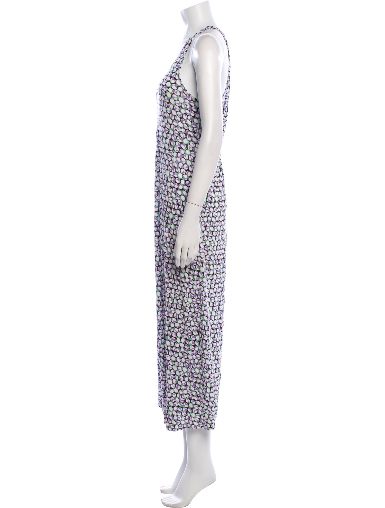 Diane von Furstenberg Printed Long Dress