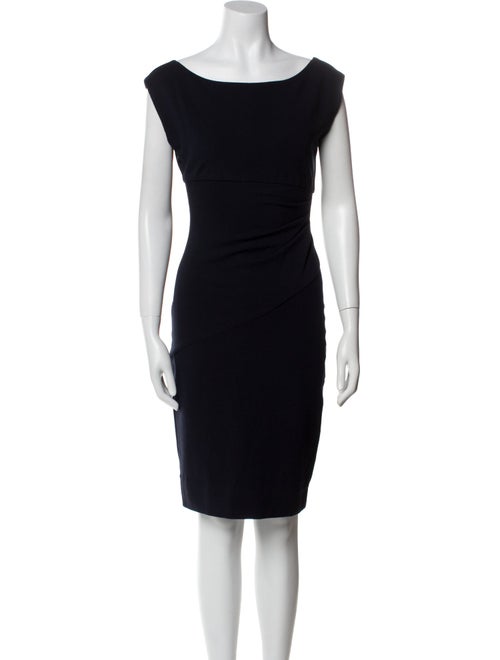 Diane von Furstenberg Bateau Neckline Knee-Length Dress