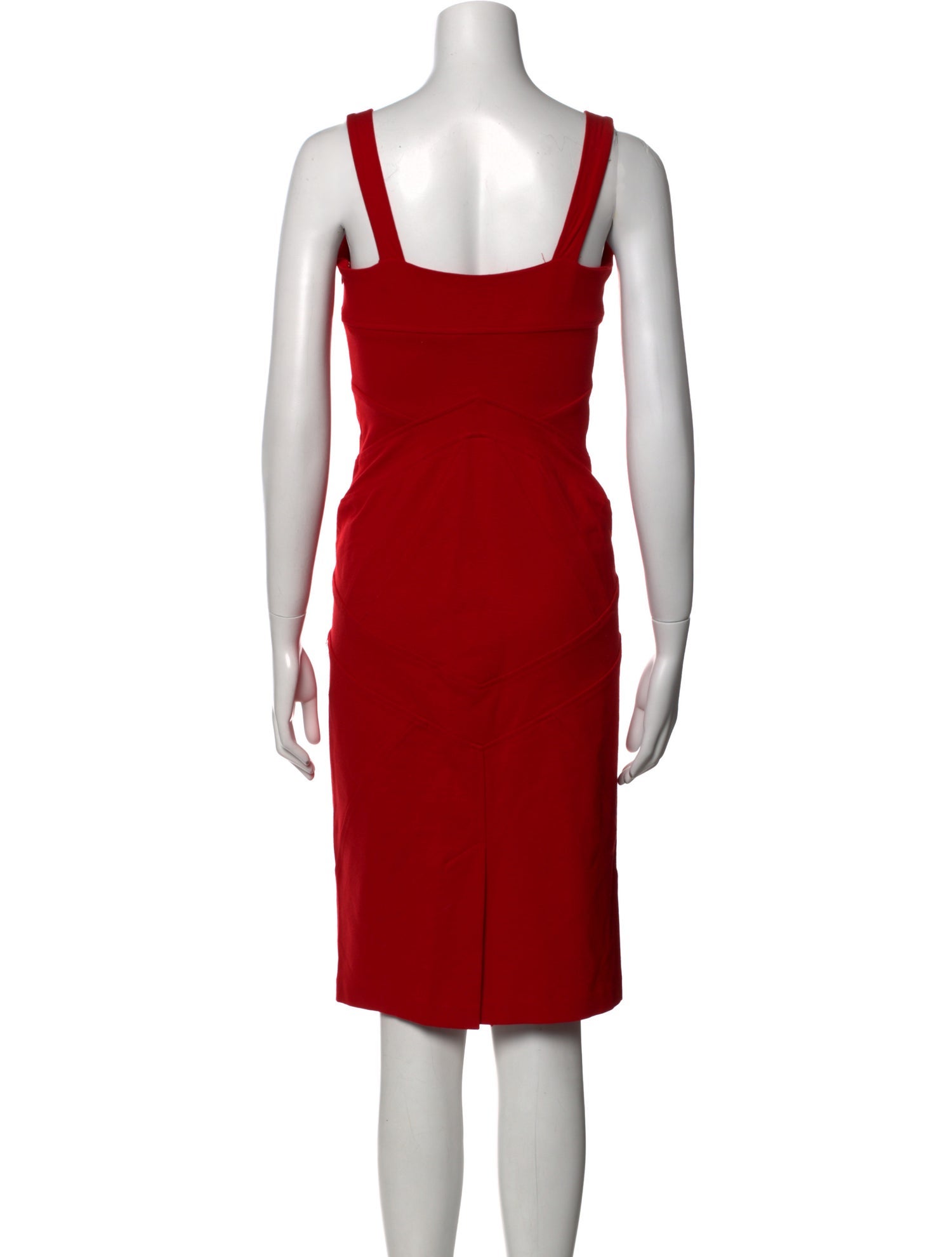 Diane von Furstenberg V-Neck Knee-Length Dress