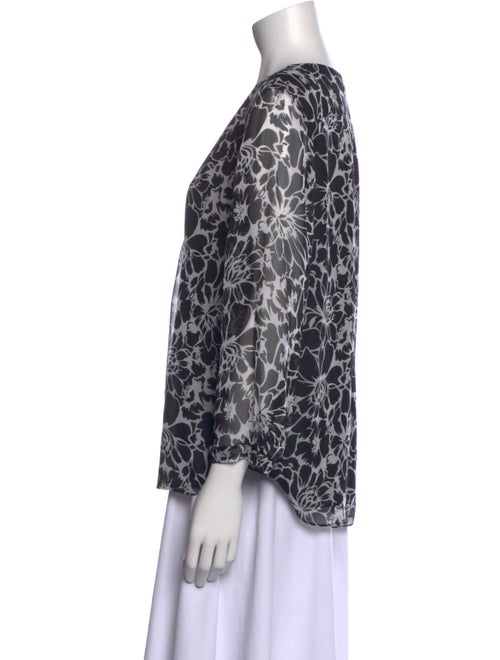 Diane von Furstenberg Silk Printed Blouse