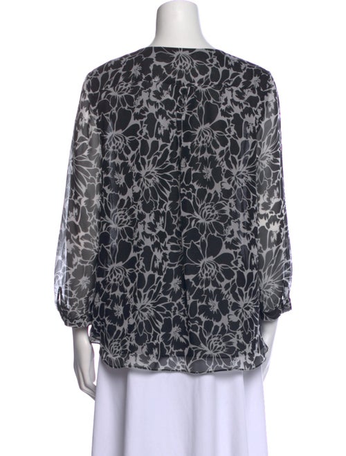 Diane von Furstenberg Silk Printed Blouse