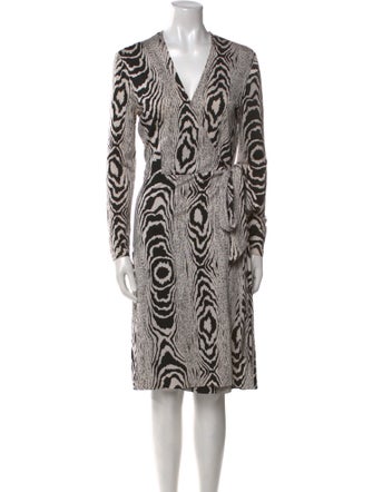 Diane von Furstenberg Silk Knee-Length Dress
