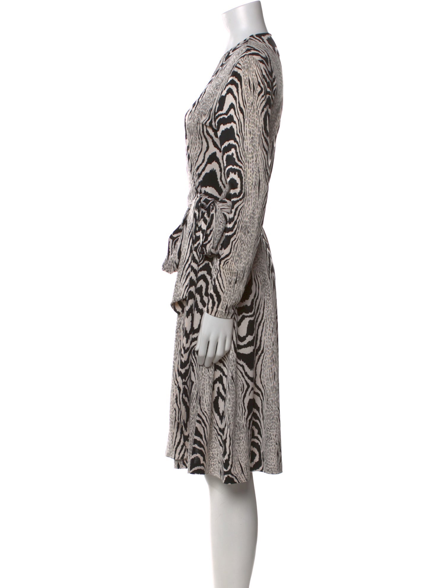 Diane von Furstenberg Silk Knee-Length Dress