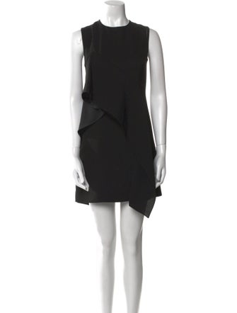 Diane von Furstenberg Crew Neck Mini Dress
