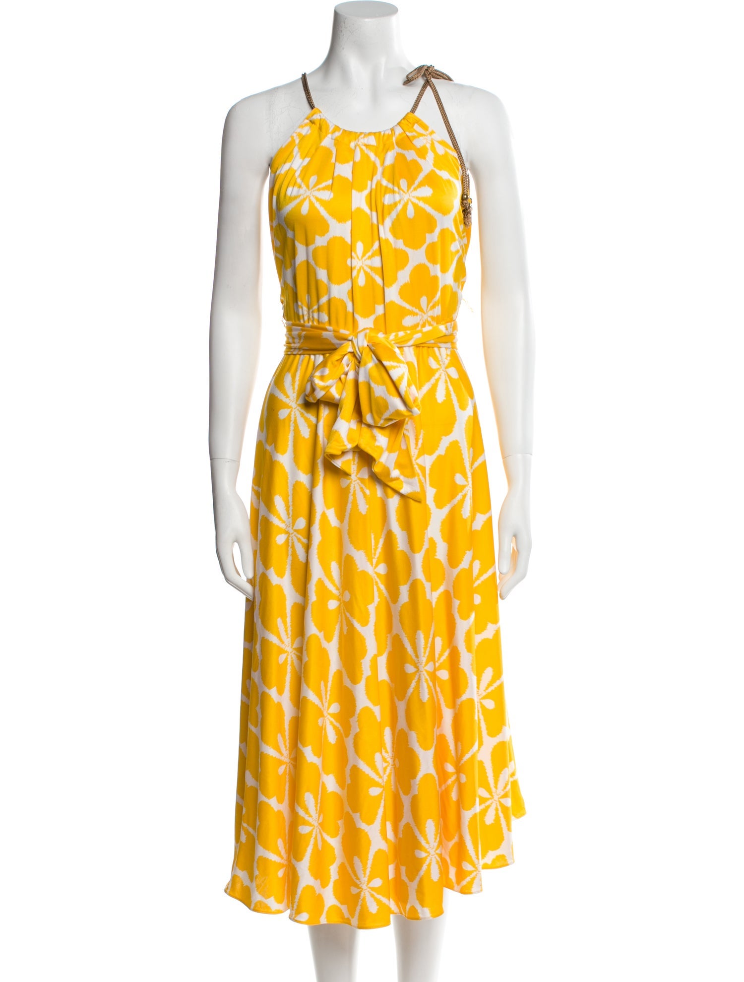 Diane von Furstenberg Silk Midi Length Dress
