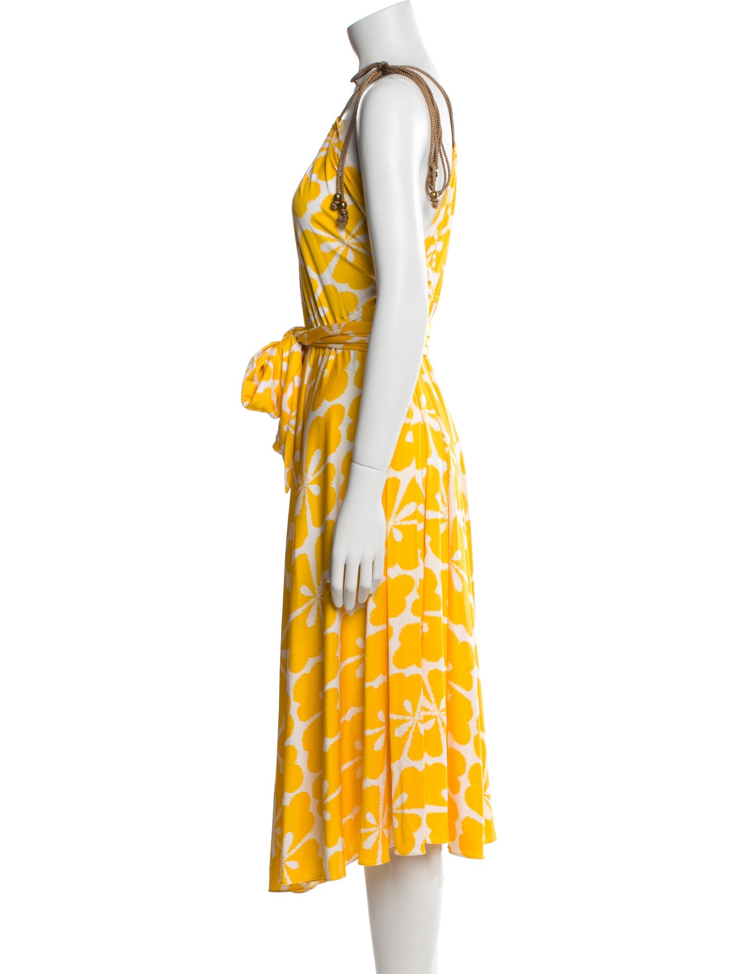 Diane von Furstenberg Silk Midi Length Dress