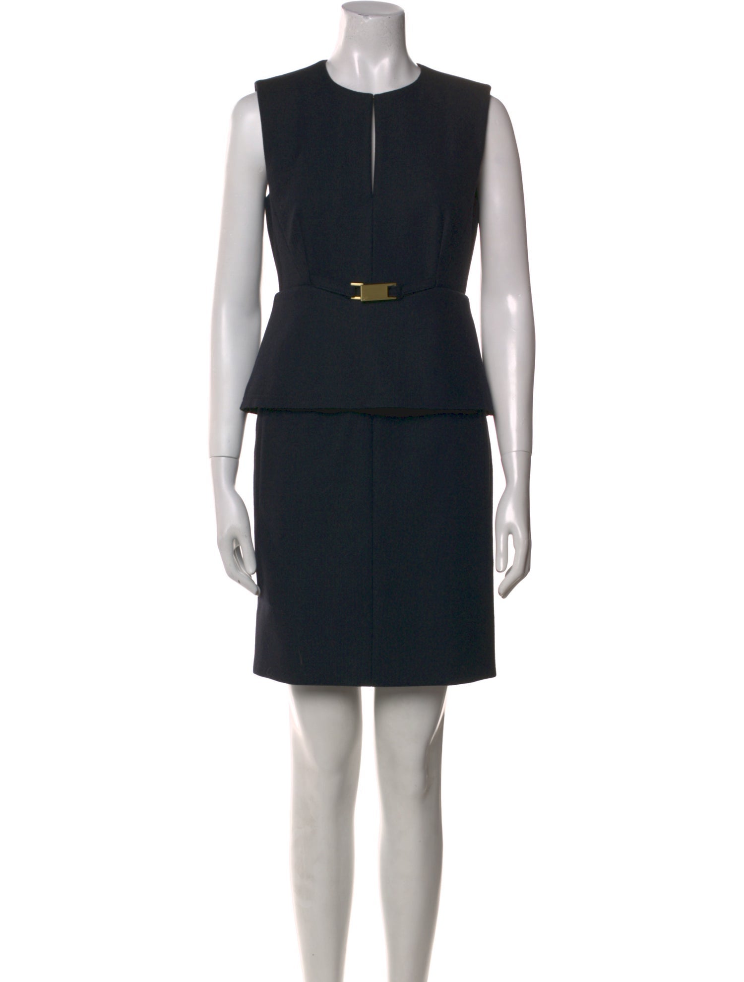 Diane von Furstenberg Crew Neck Mini Dress