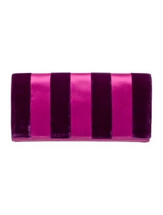 Diane von Furstenberg Satin Clutch