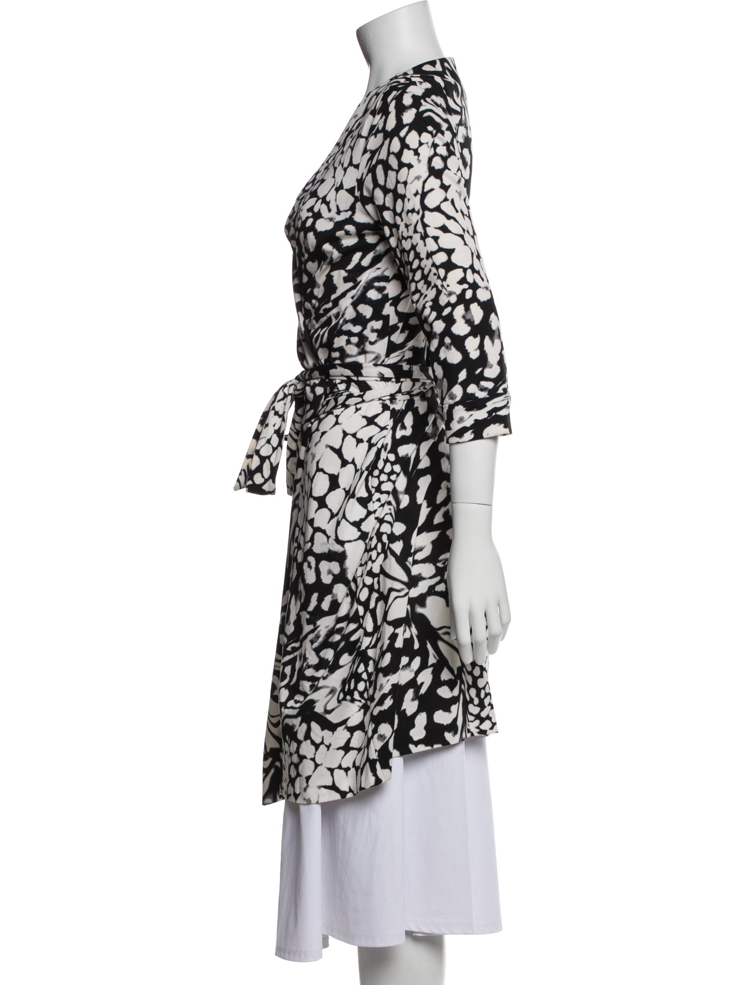Diane von Furstenberg Printed Midi Length Dress