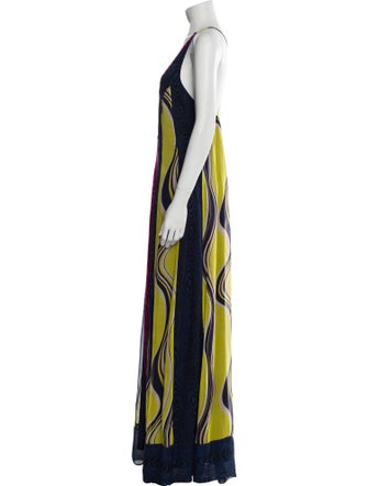 Diane von Furstenberg Silk Long Dress