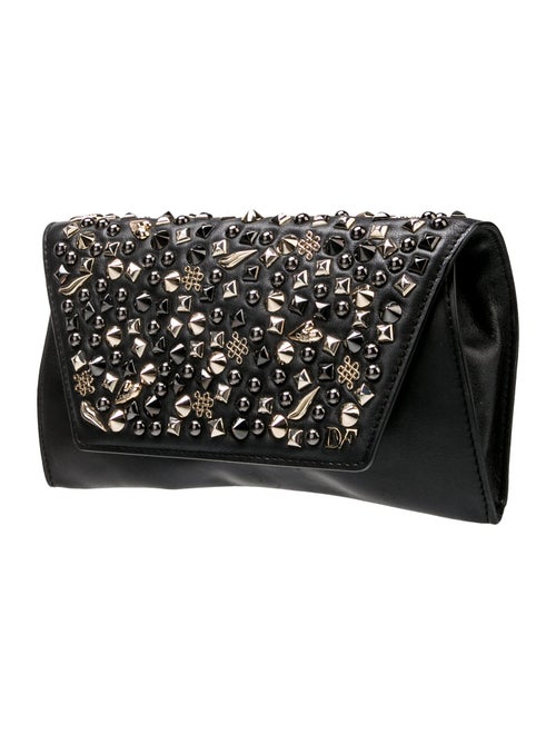 Diane von Furstenberg Leather Clutch