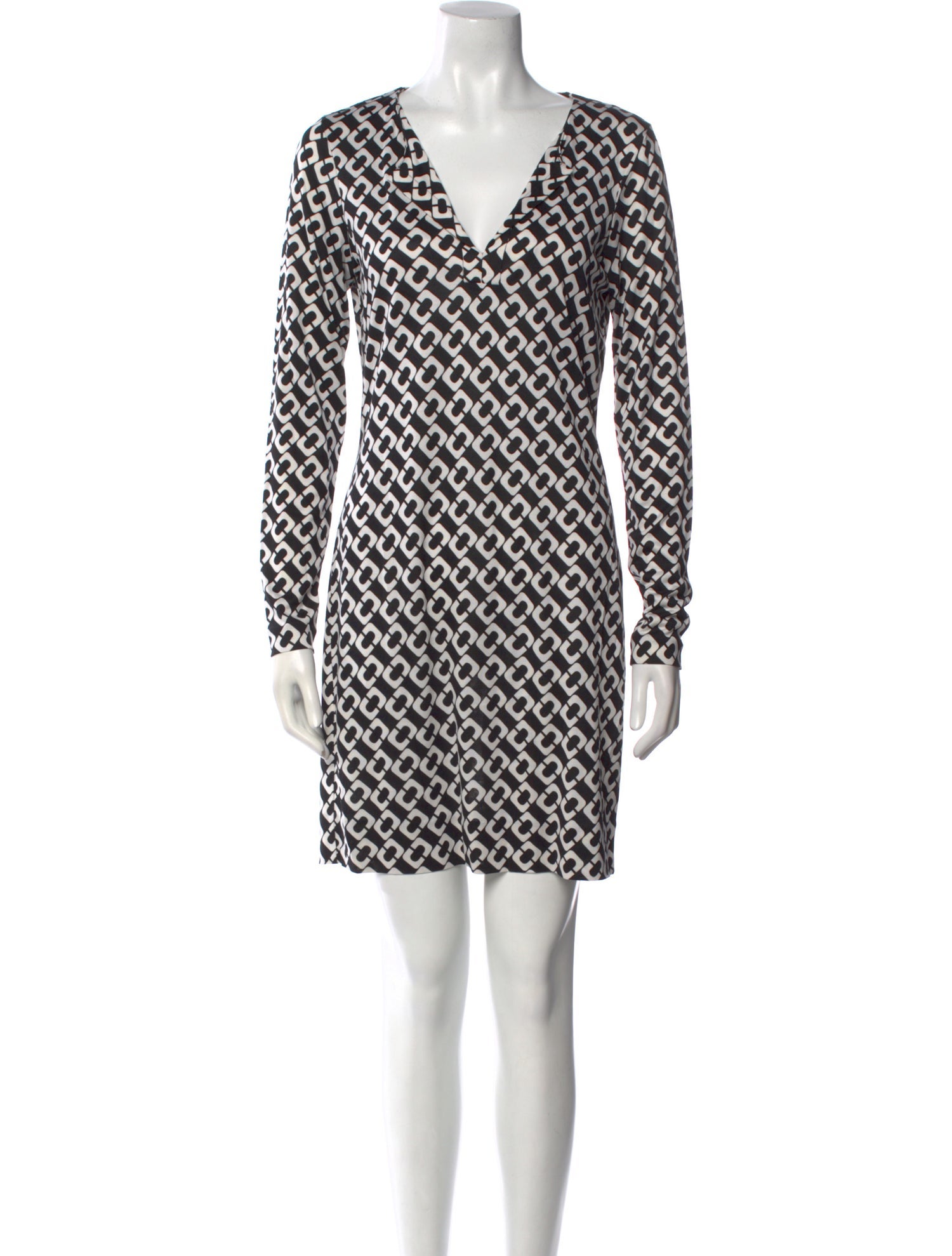 Diane von Furstenberg Silk Knee-Length Dress