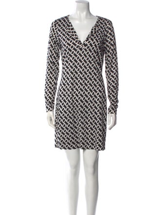 Diane von Furstenberg Silk Knee-Length Dress
