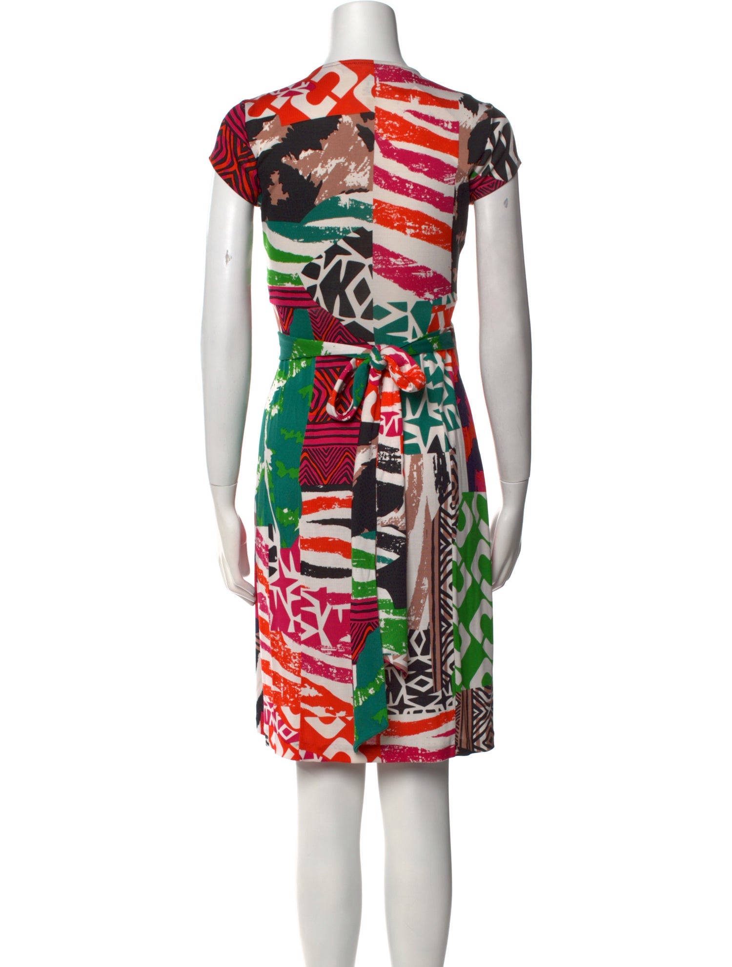 Diane von Furstenberg Silk Knee-Length Dress