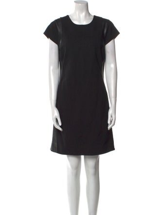 Diane von Furstenberg Crew Neck Mini Dress