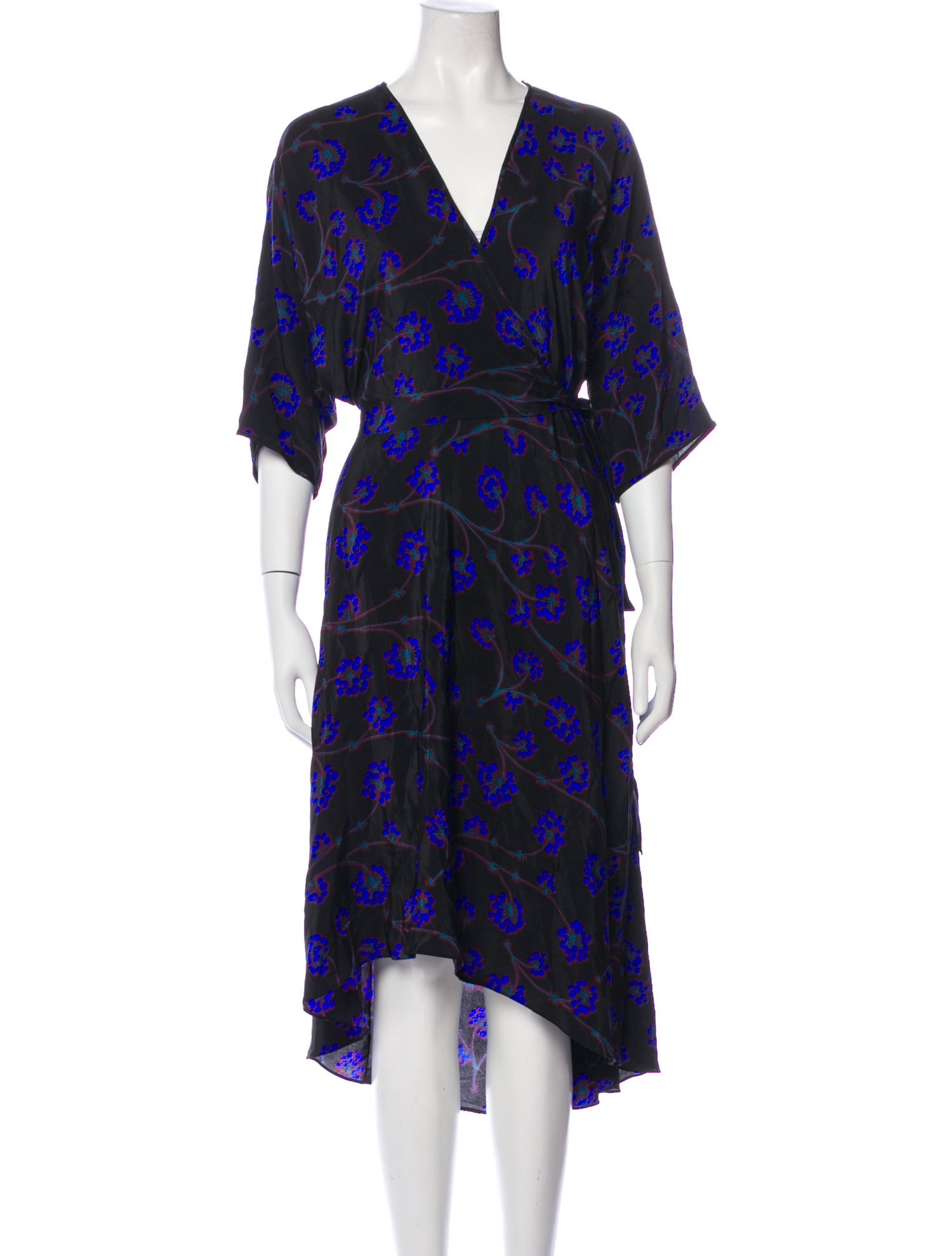 Diane von Furstenberg Silk Midi Length Dress