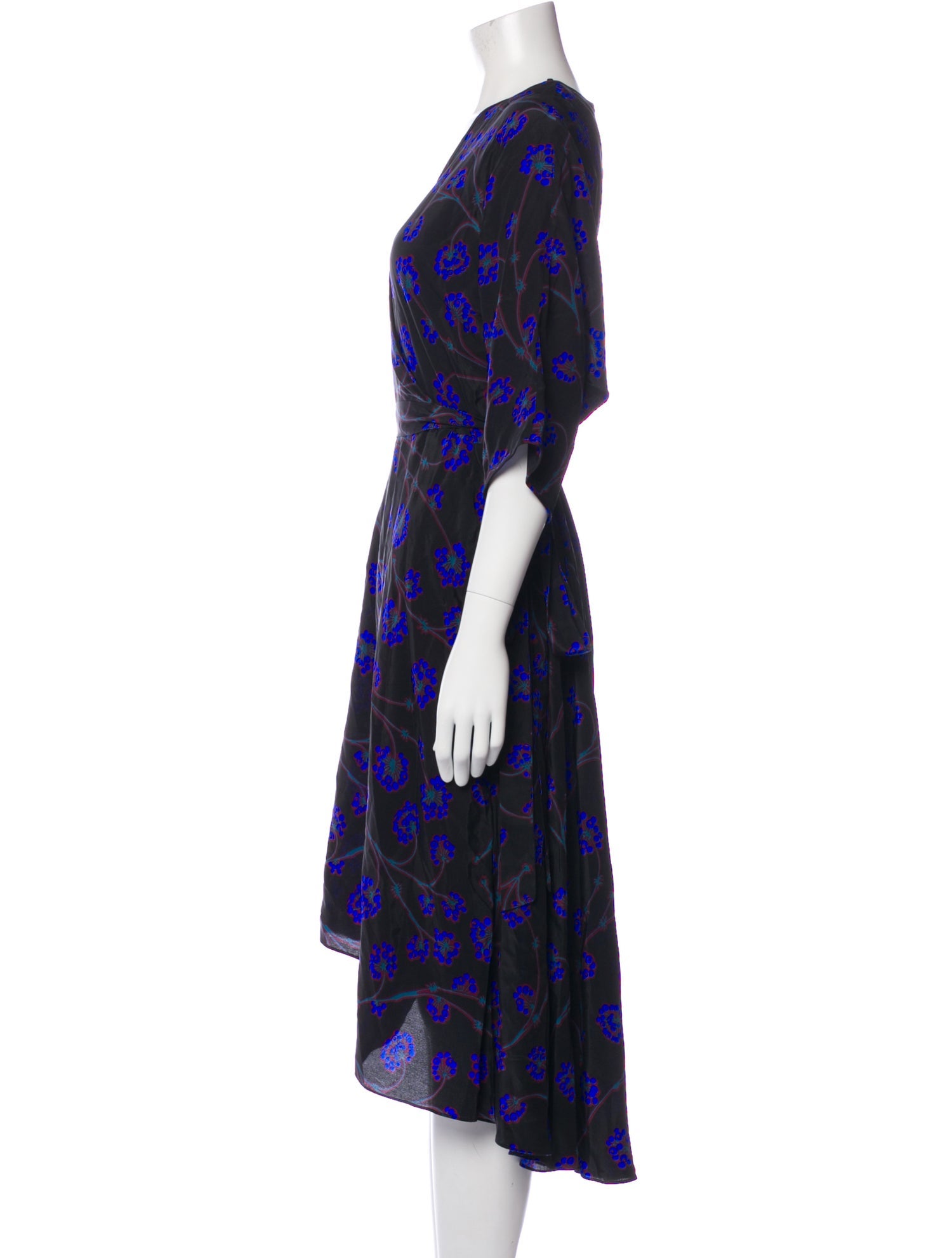 Diane von Furstenberg Silk Midi Length Dress