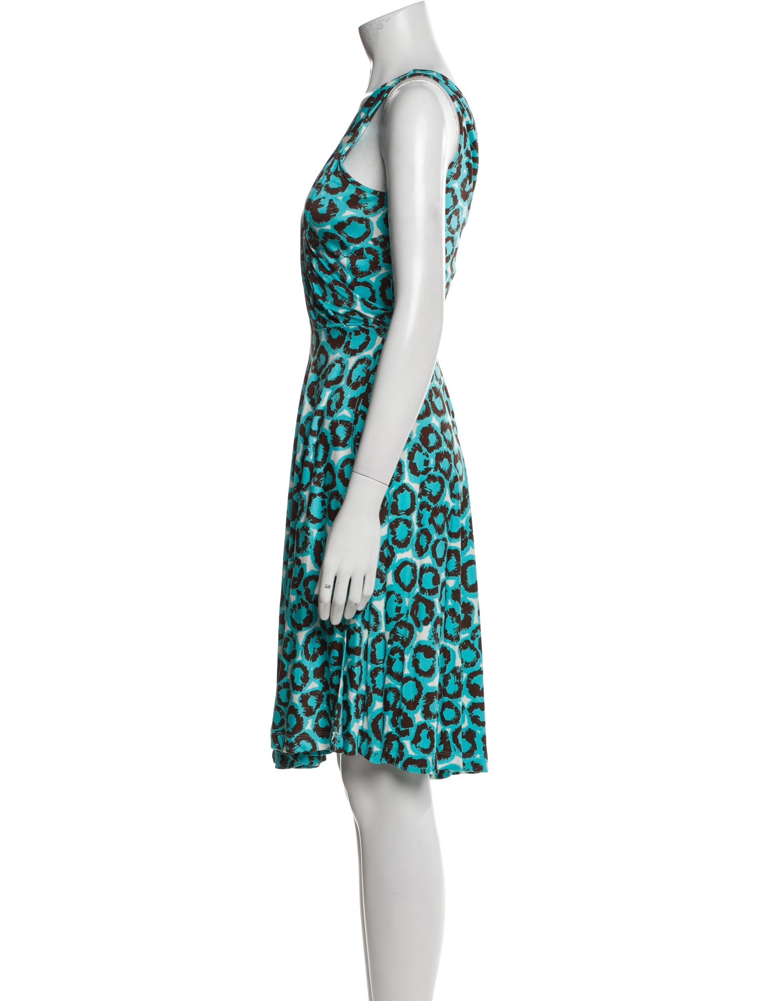 Diane von Furstenberg Silk Knee-Length Dress
