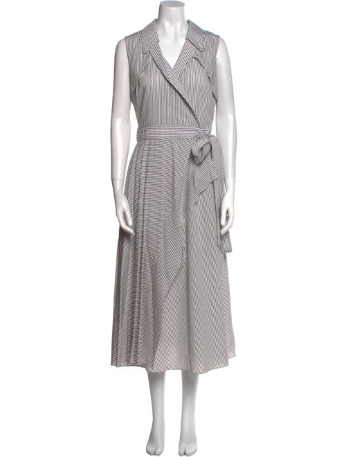 Diane von Furstenberg Striped Long Dress