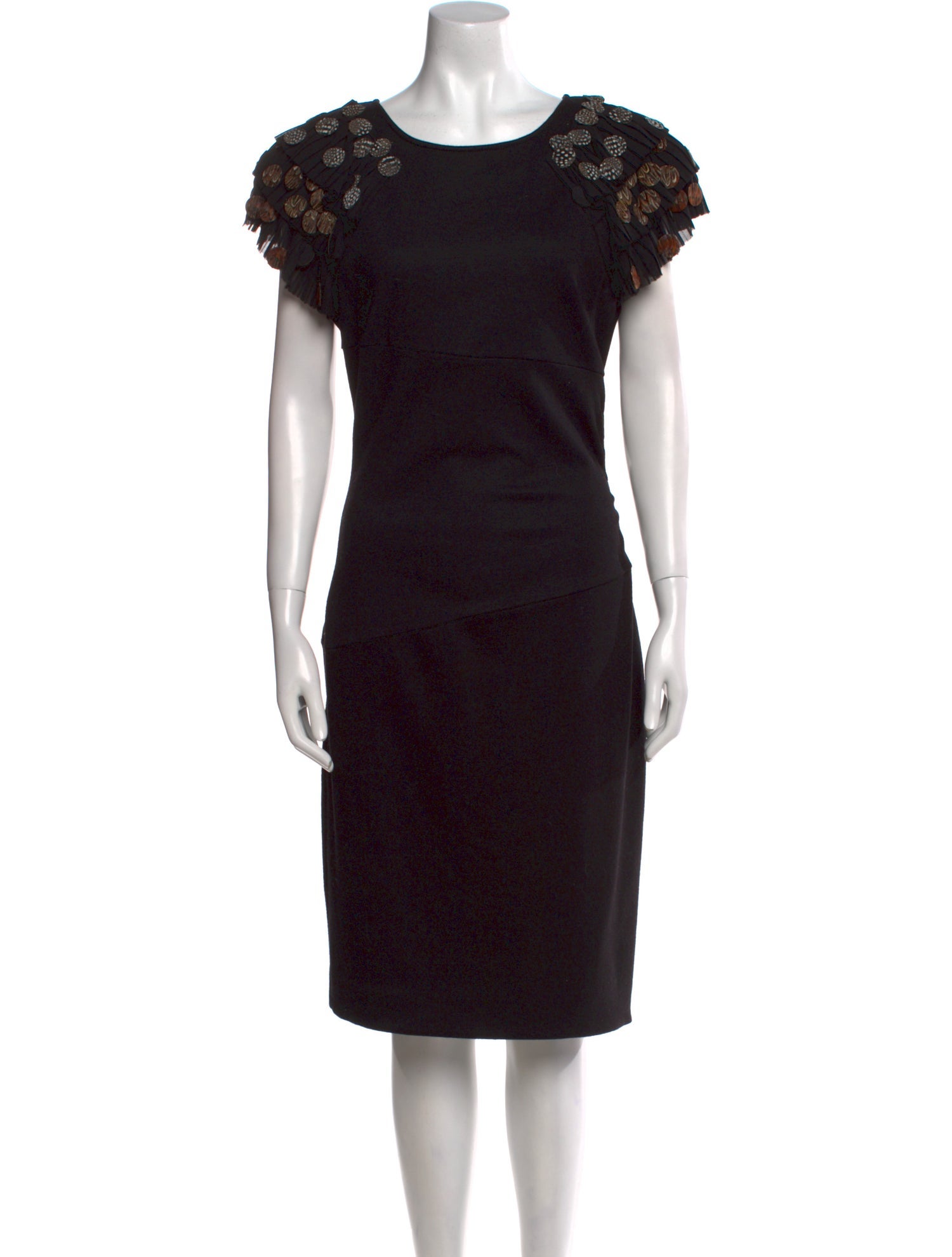 Diane von Furstenberg Wool Midi Length Dress