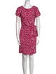 Diane von Furstenberg Printed Mini Dress