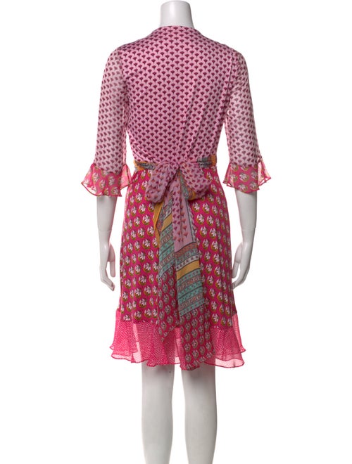 Diane von Furstenberg Silk Knee-Length Dress