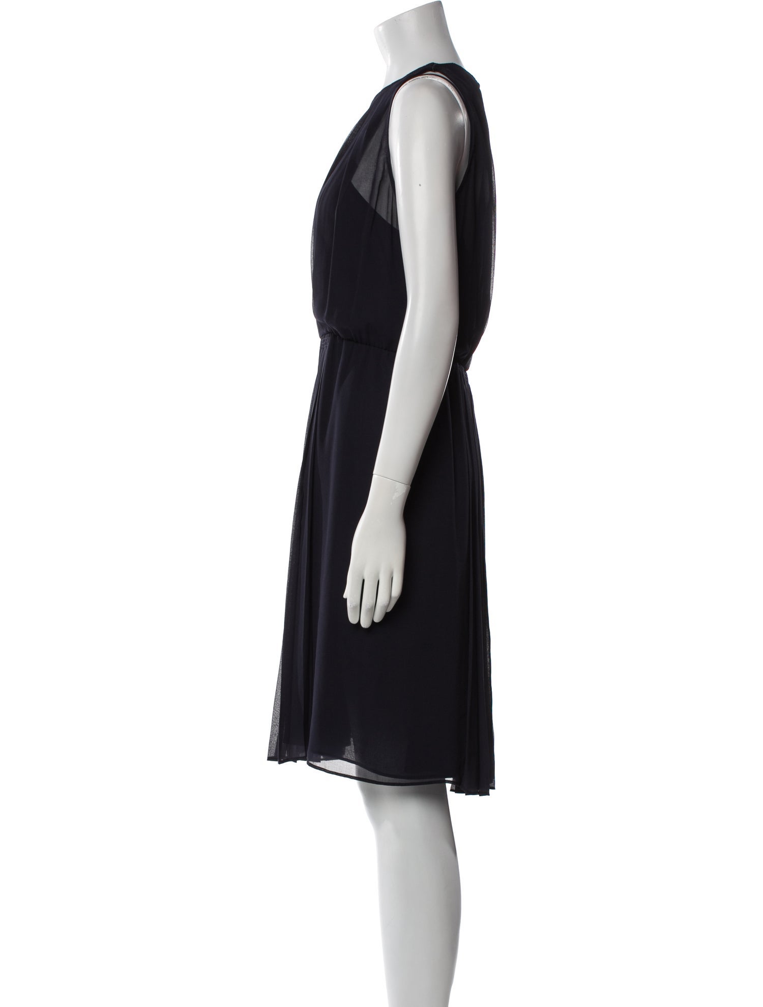 Diane von Furstenberg Crew Neck Midi Length Dress