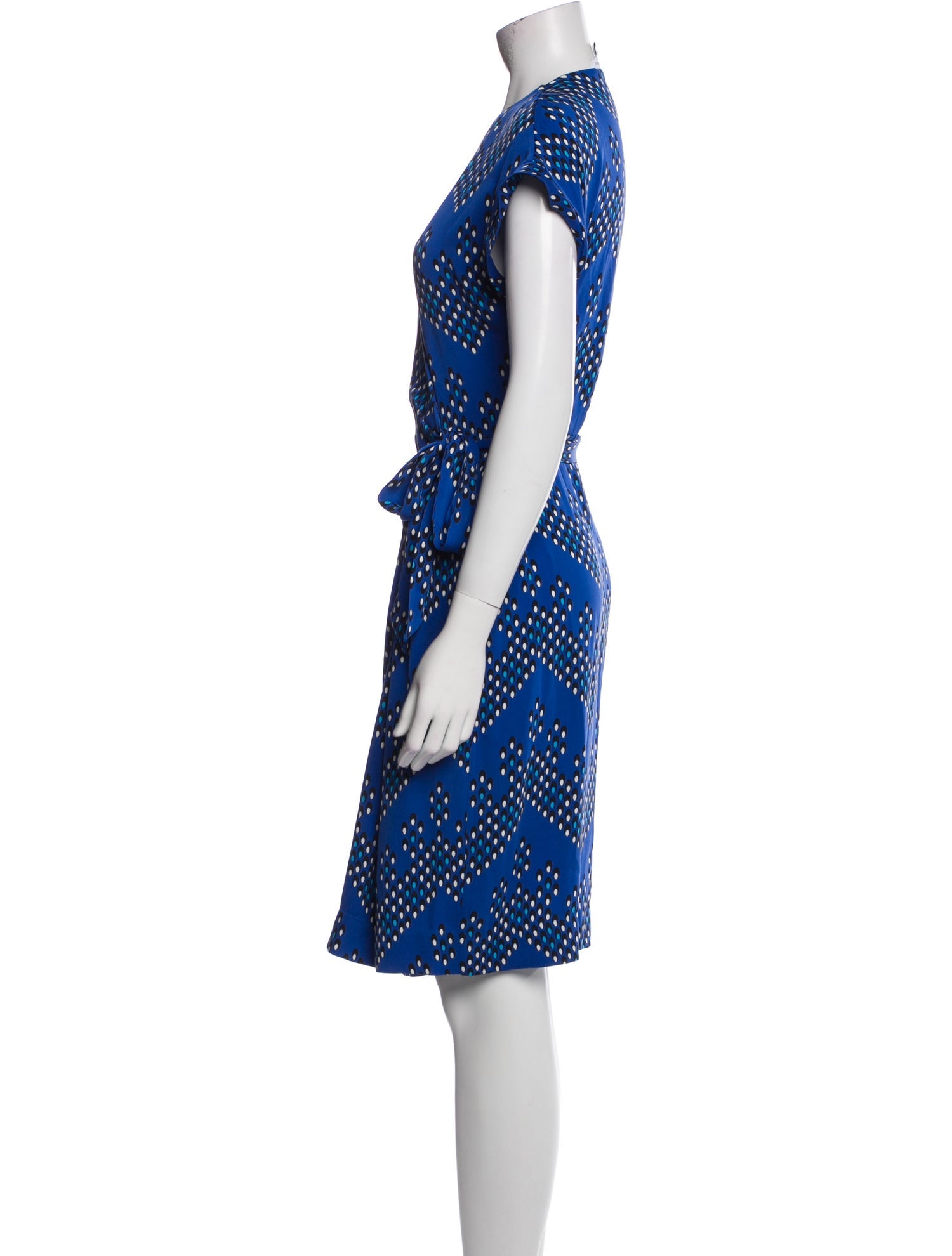 Diane von Furstenberg Silk Knee-Length Dress