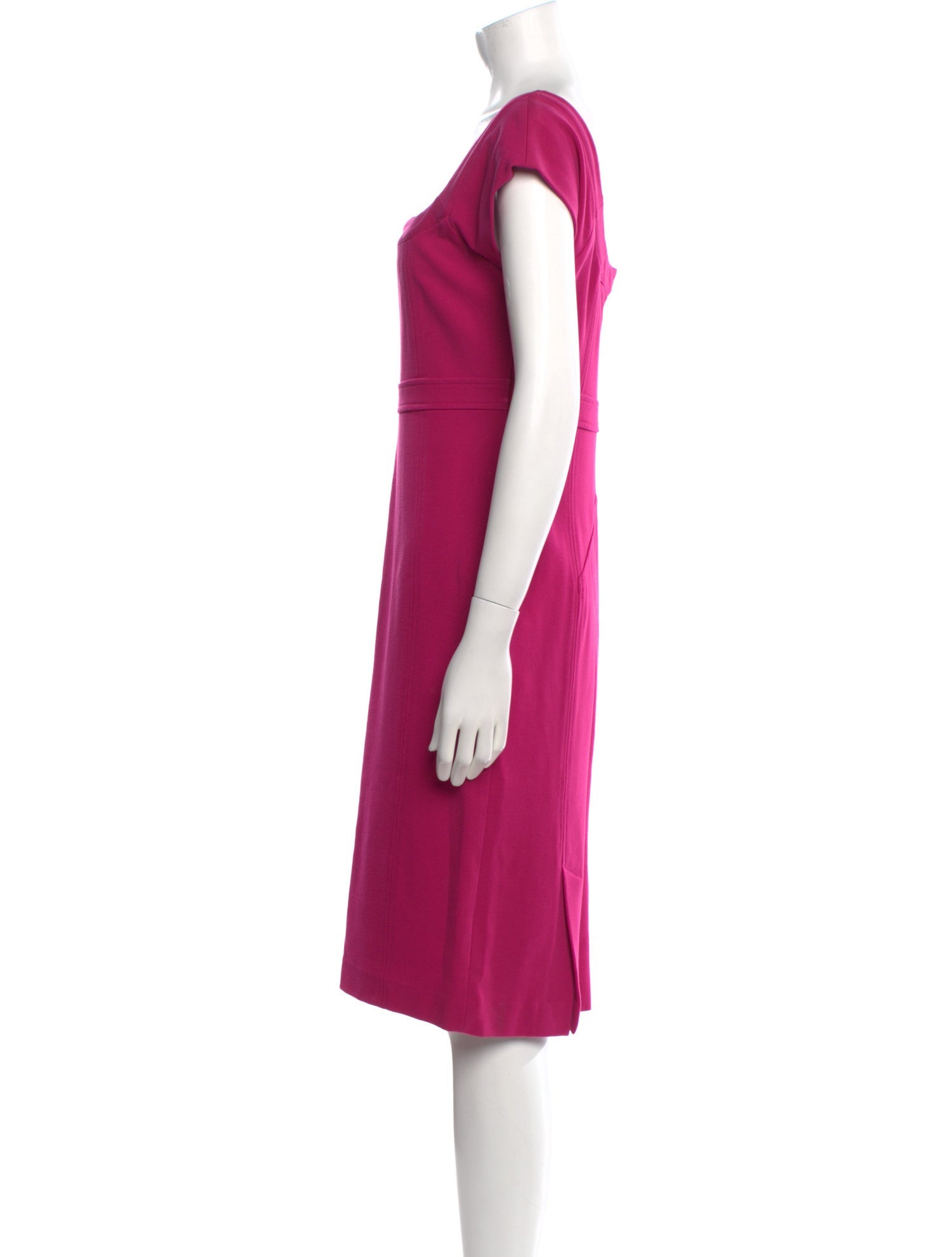Diane von Furstenberg Square Neckline Knee-Length Dress