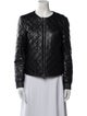 Diane von Furstenberg Leather Biker Jacket