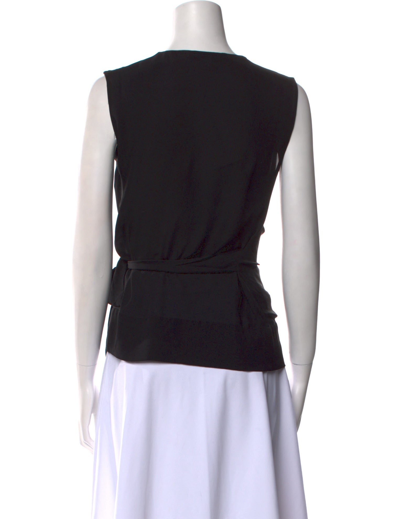 Diane von Furstenberg Silk Crew Neck Top