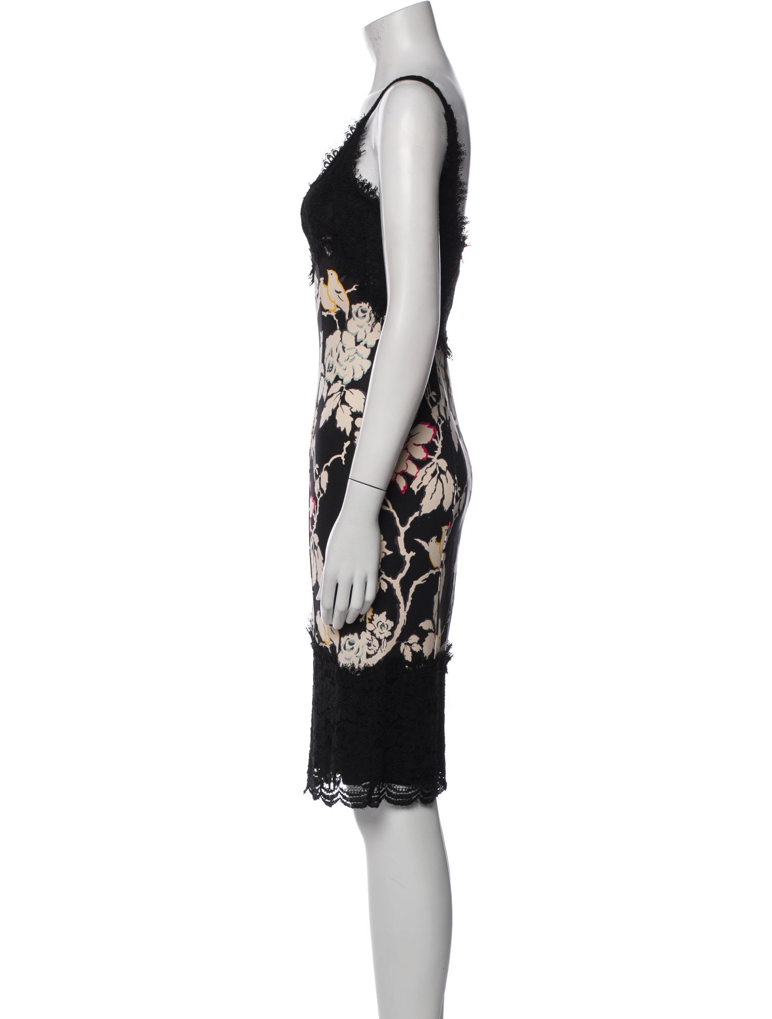 Diane von Furstenberg Silk Knee-Length Dress