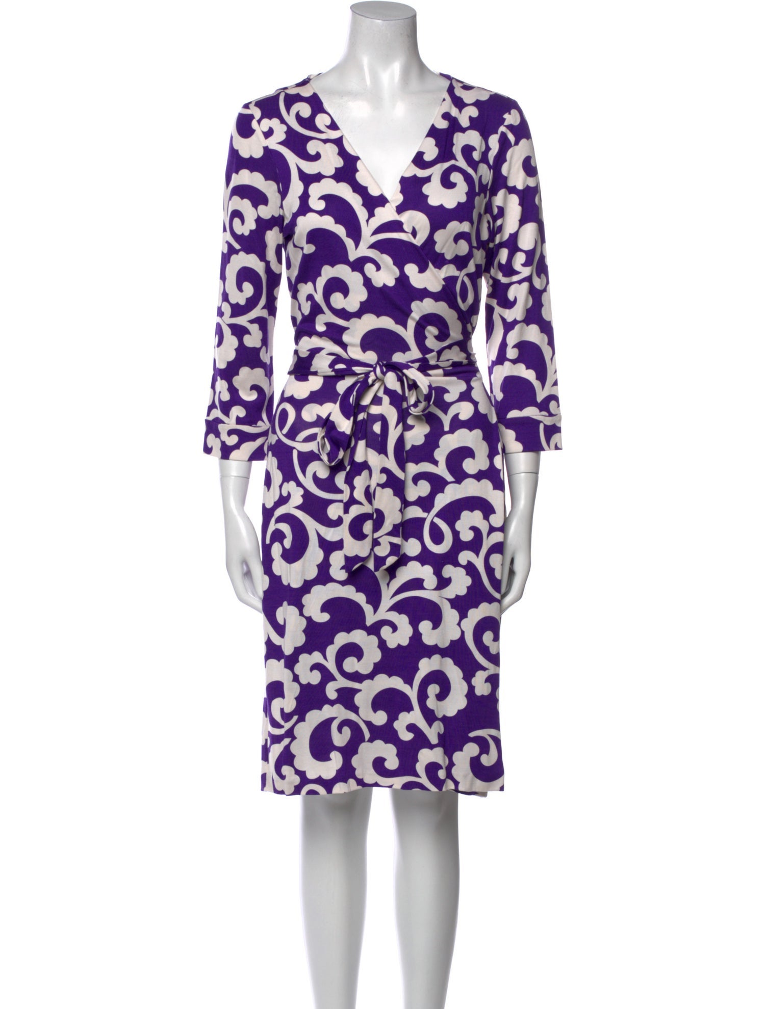 Diane von Furstenberg Silk Knee-Length Dress