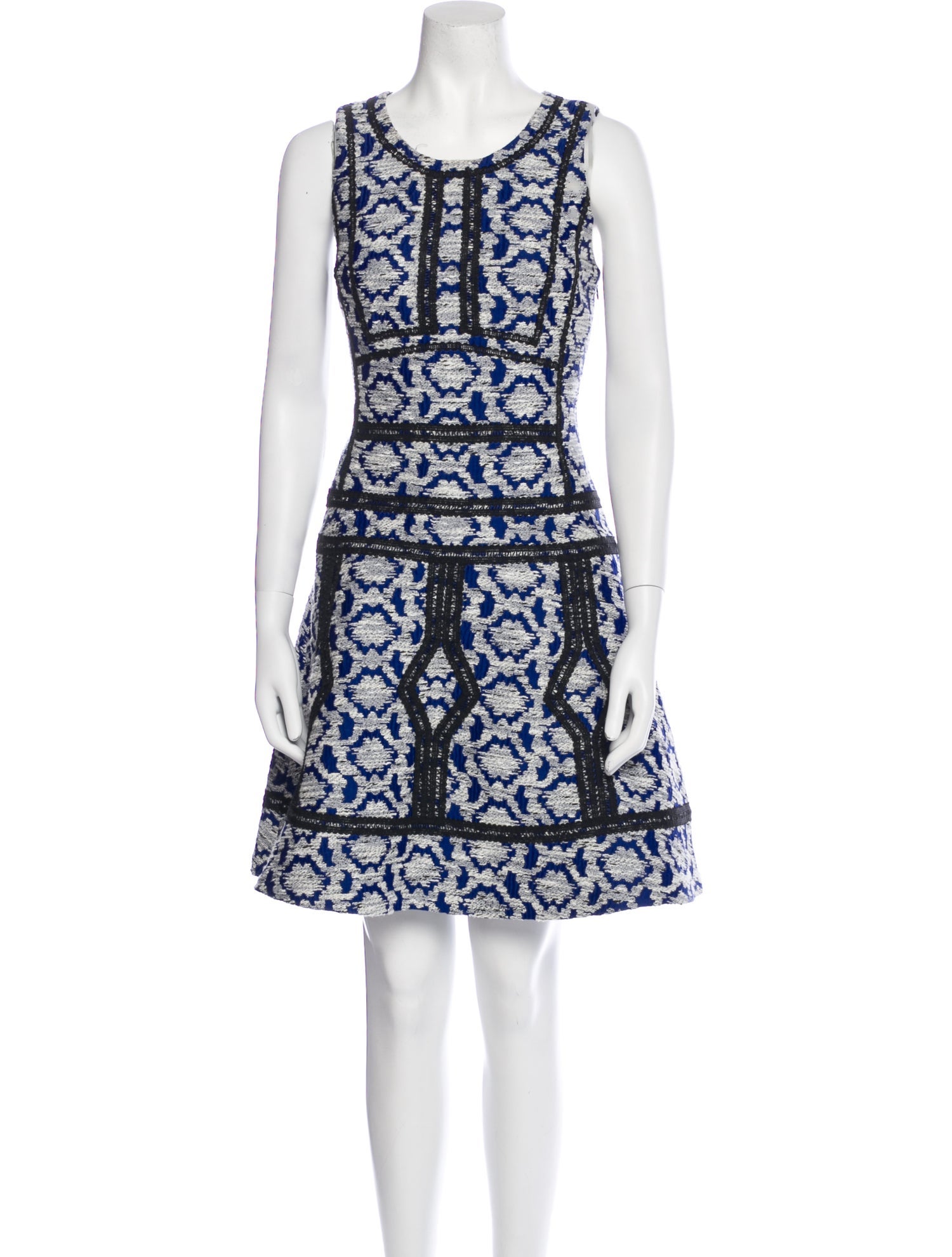 Diane von Furstenberg Printed Knee-Length Dress