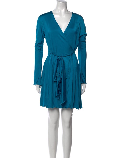 Diane von Furstenberg V-Neck Mini Dress