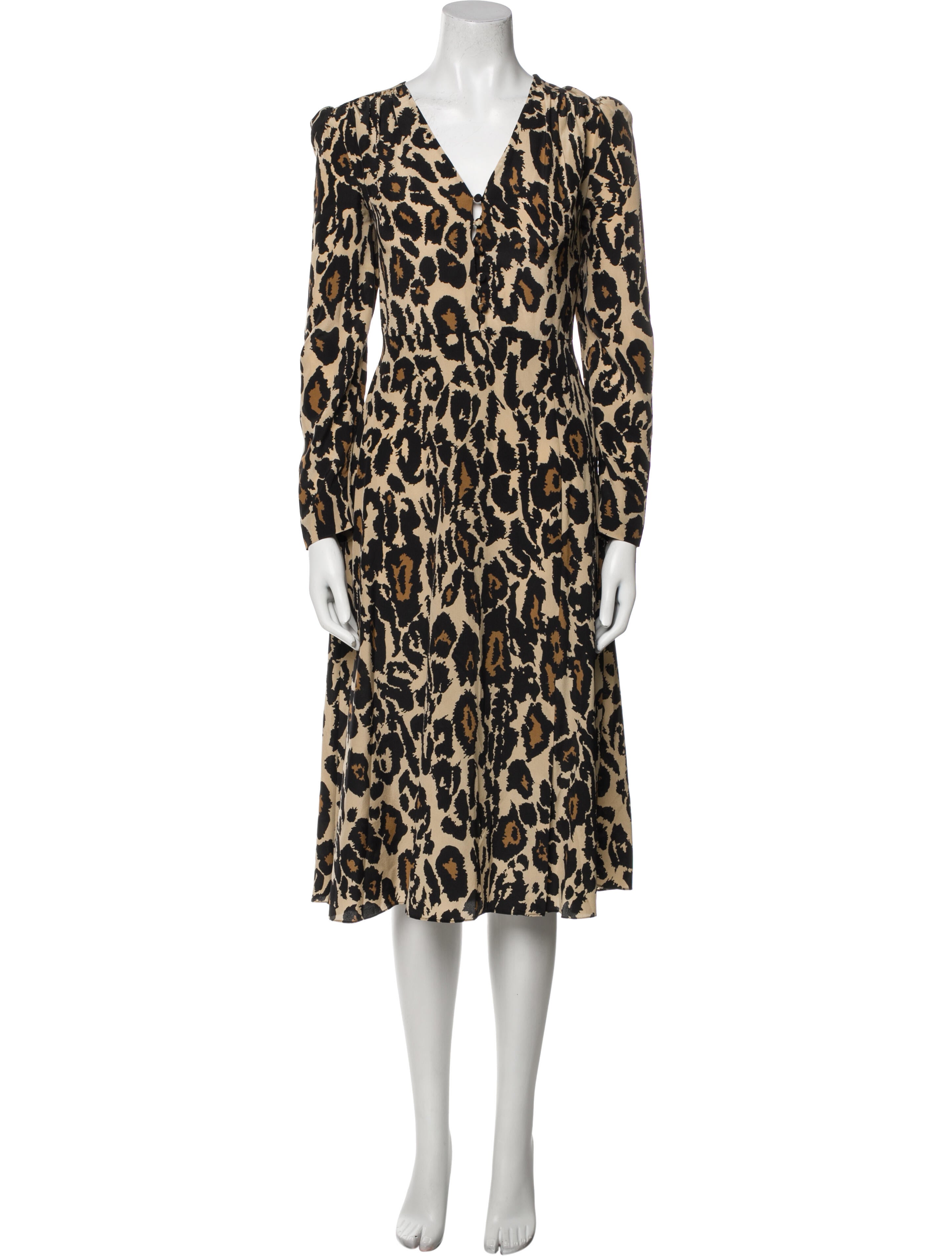 Diane von Furstenberg Silk Knee-Length Dress